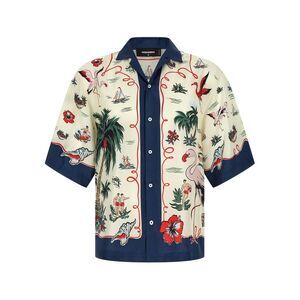 Dsquared2 Men's Aloha Souvenir Shirt